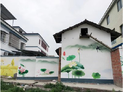 武胜室外墙绘-从选材到保养。