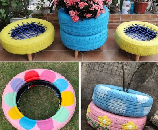 武胜墙体彩绘-变废为宝