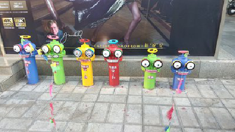 武胜商业区彩绘