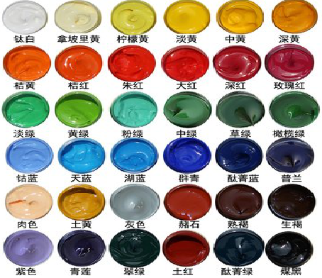 武胜墙绘颜色的选择有讲究。