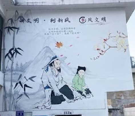 武胜分享几个墙绘保养知识。