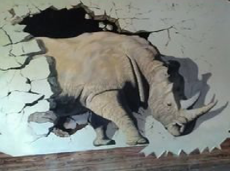 武胜在墙绘中，如何绘制3D效果？