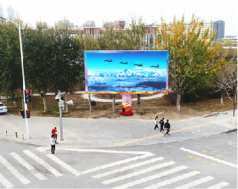 武胜户外大屏广告投放要点。