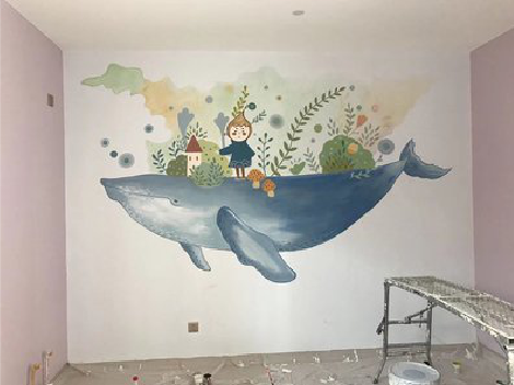 武胜手绘墙的特点及优势。